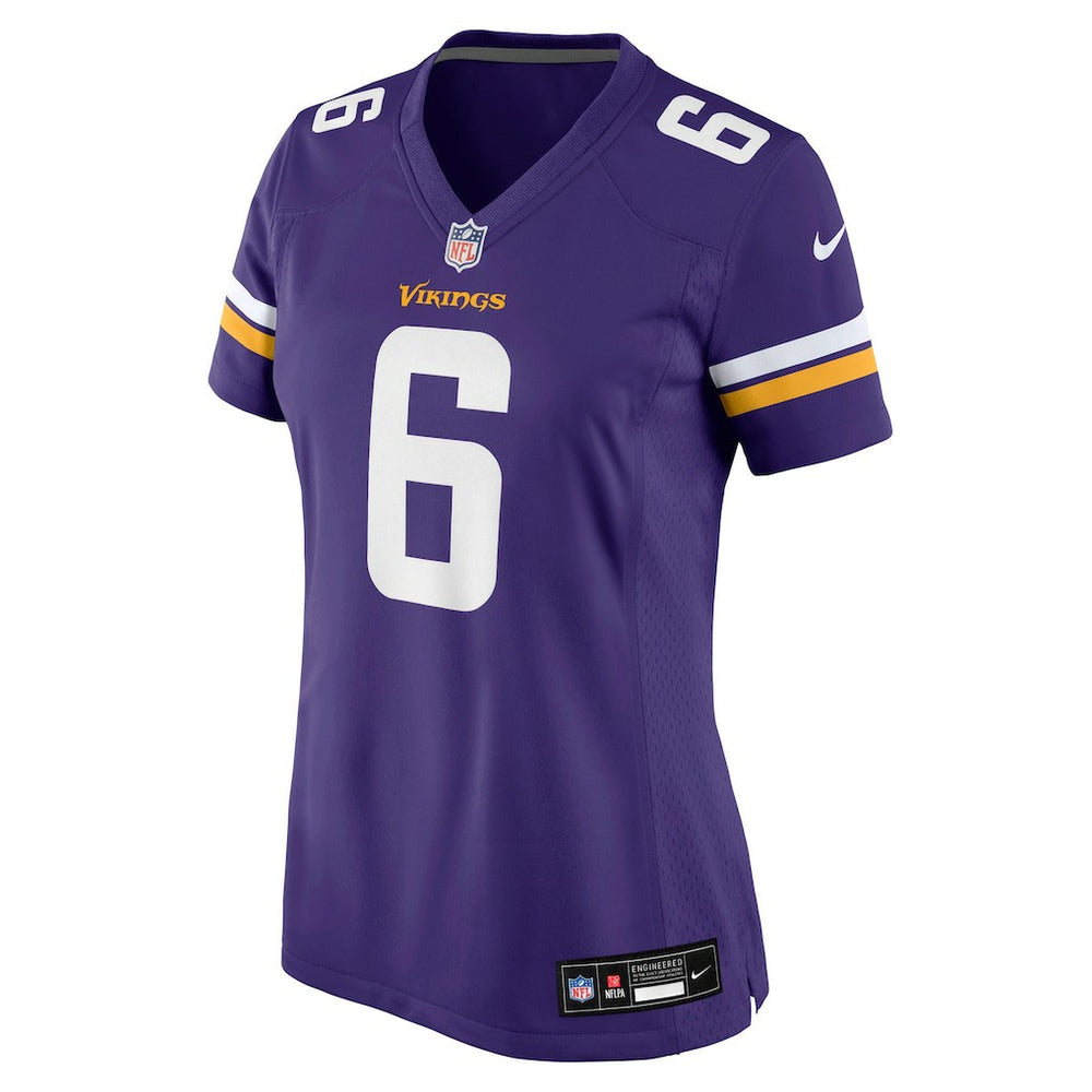 Nike Dwight McGlothern Minnesota Vikings Women's Team Game Jersey Purple
