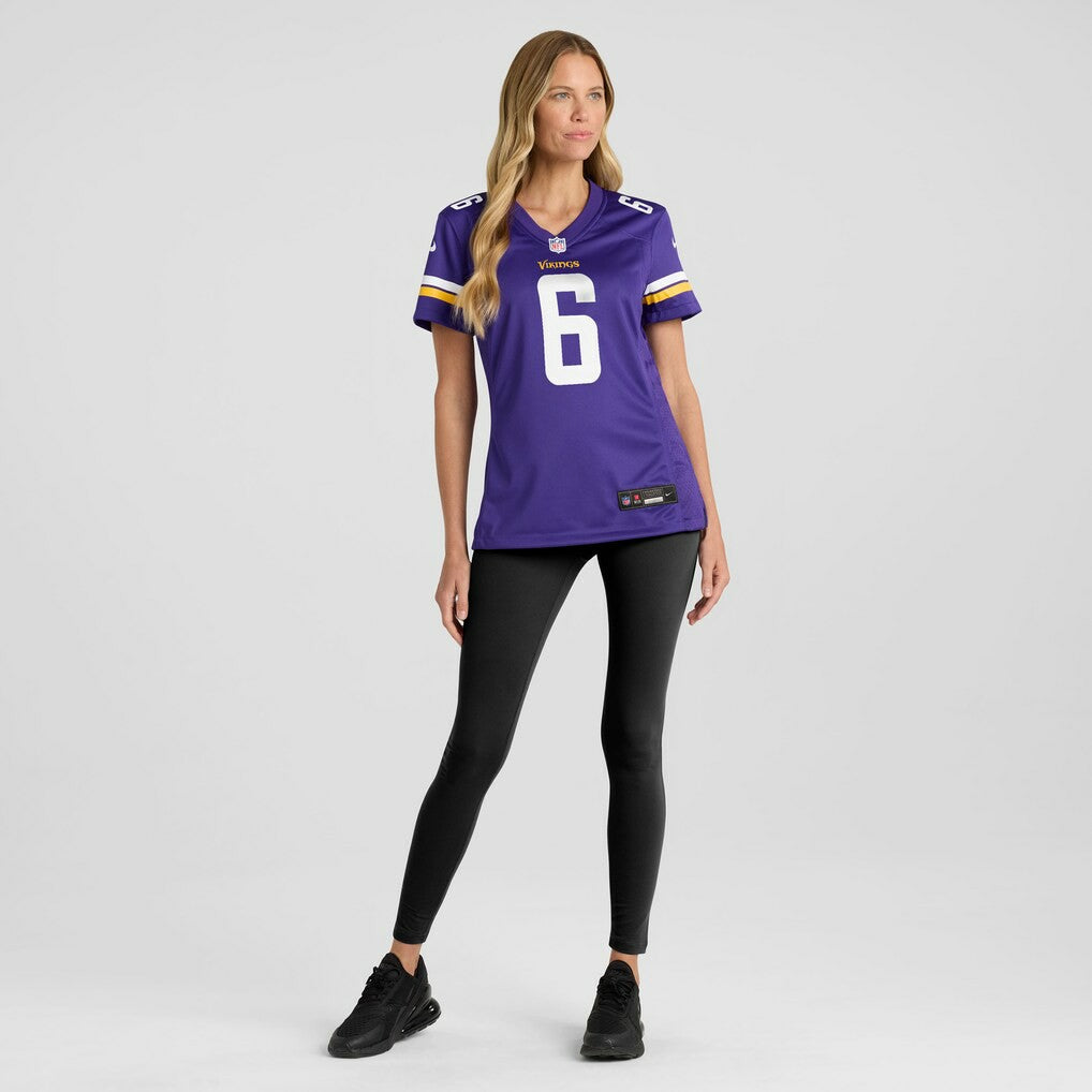 Nike Dwight McGlothern Minnesota Vikings Women's Team Game Jersey Purple