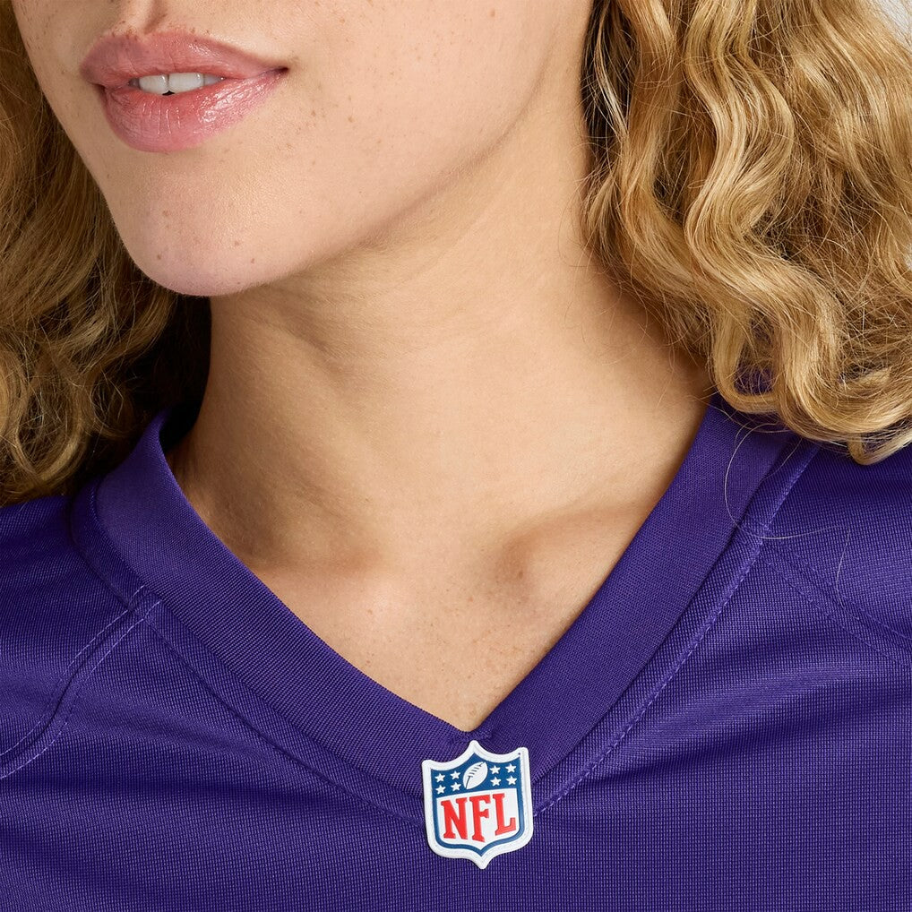Nike Jeff Okudah Minnesota Vikings Women's Team Game Jersey Purple