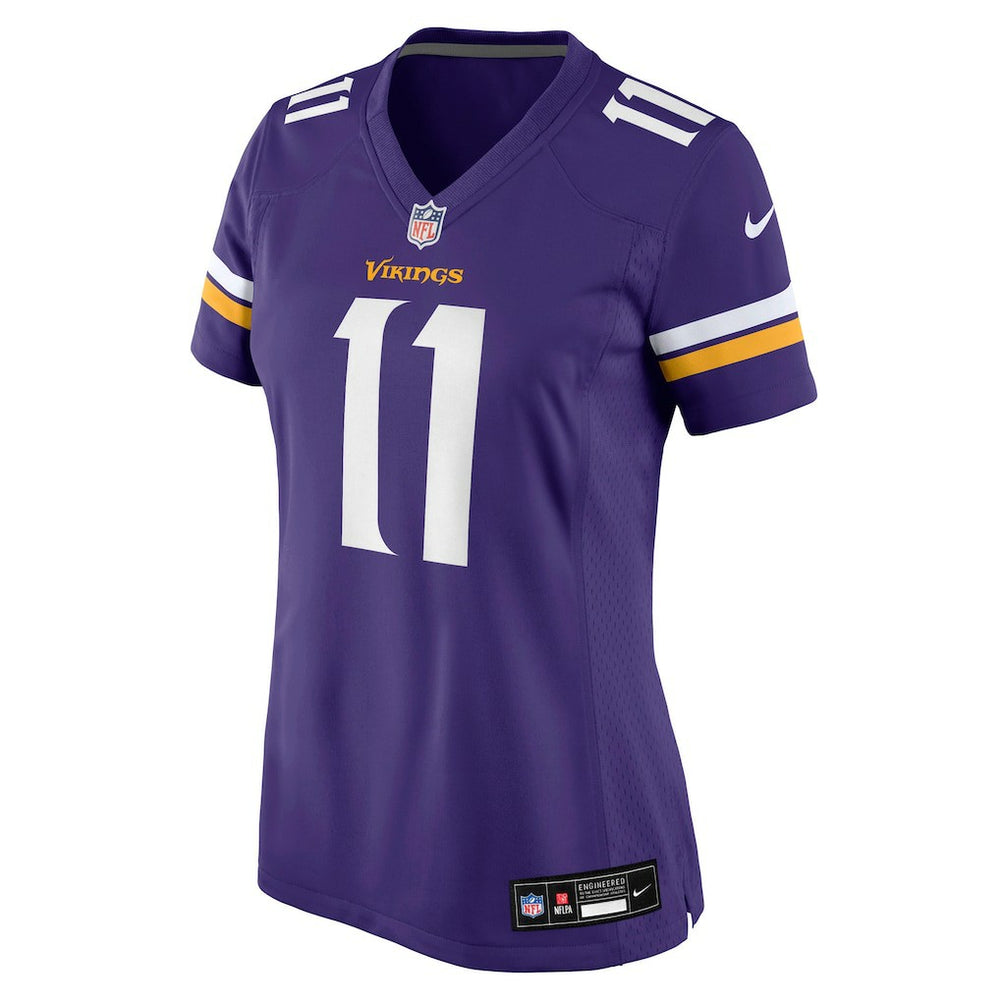 Nike Carson Wentz Minnesota Vikings Women's Team Game Jersey Purple
