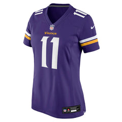 Nike Carson Wentz Minnesota Vikings Women's Team Game Jersey Purple