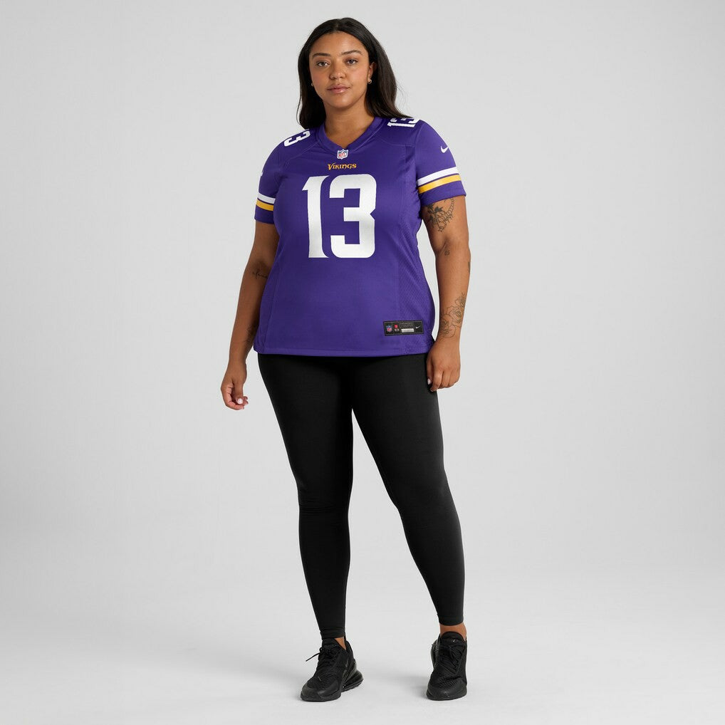 Nike Tai Felton Minnesota Vikings Women's Team Game Jersey Purple