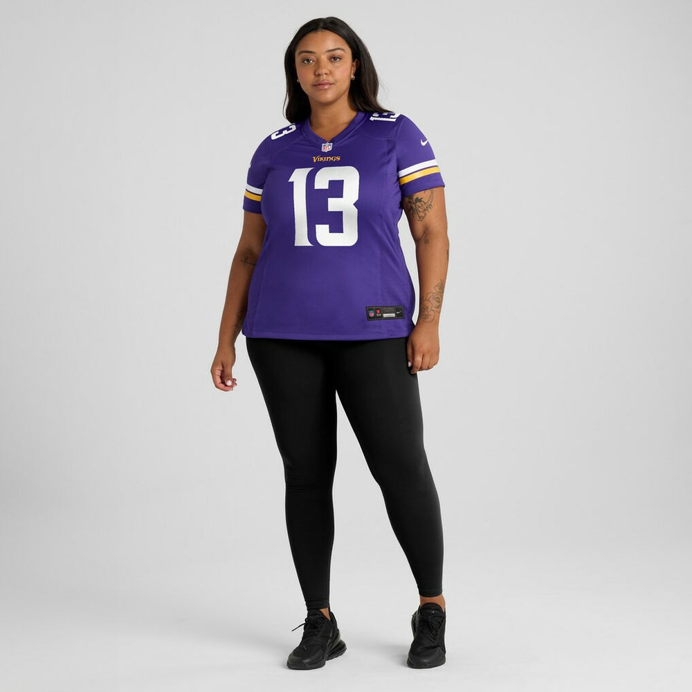 Nike Tai Felton Minnesota Vikings Women's Team Game Jersey Purple