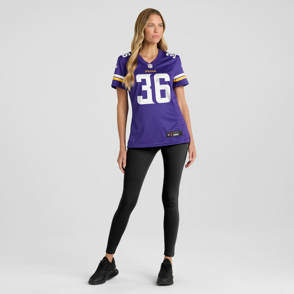 Nike Zavier Scott Minnesota Vikings Women's Team Game Jersey Purple
