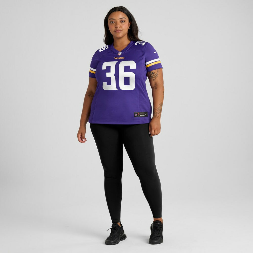 Nike Zavier Scott Minnesota Vikings Women's Team Game Jersey Purple