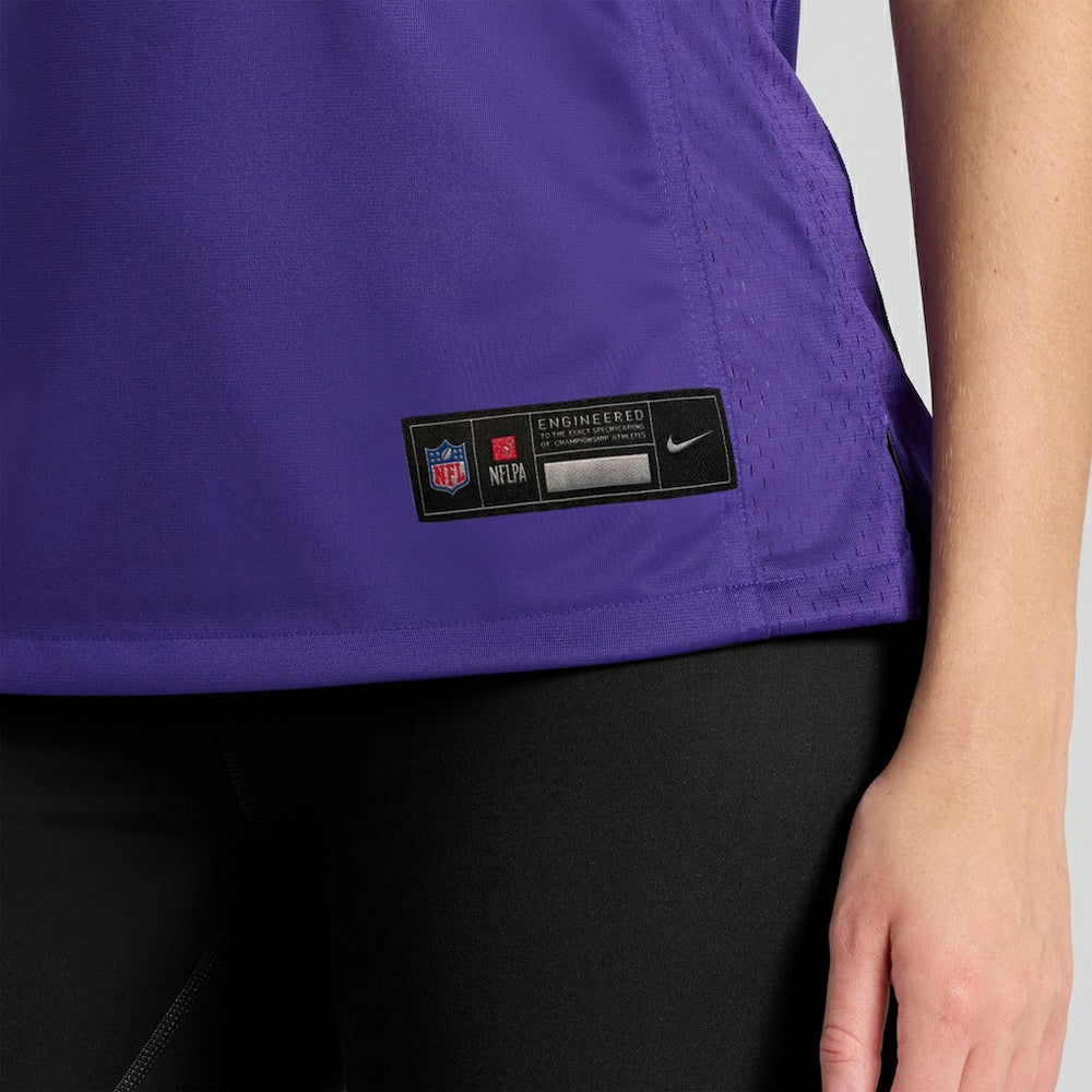 Nike Chaz Chambliss Minnesota Vikings Women's Team Game Jersey Purple