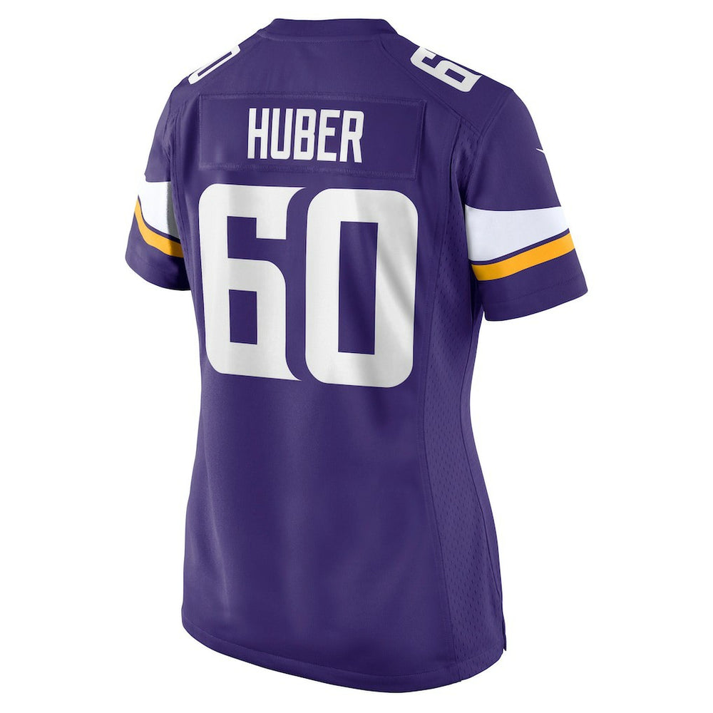 Nike Joe Huber Minnesota Vikings Women's Team Game Jersey Purple