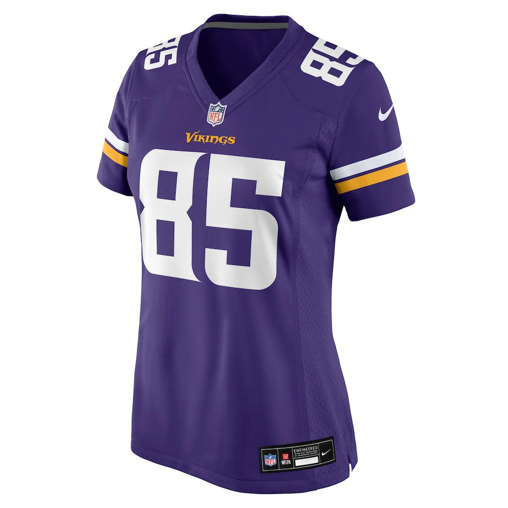 Nike Ben Yurosek Minnesota Vikings Women's Team Game Jersey Purple