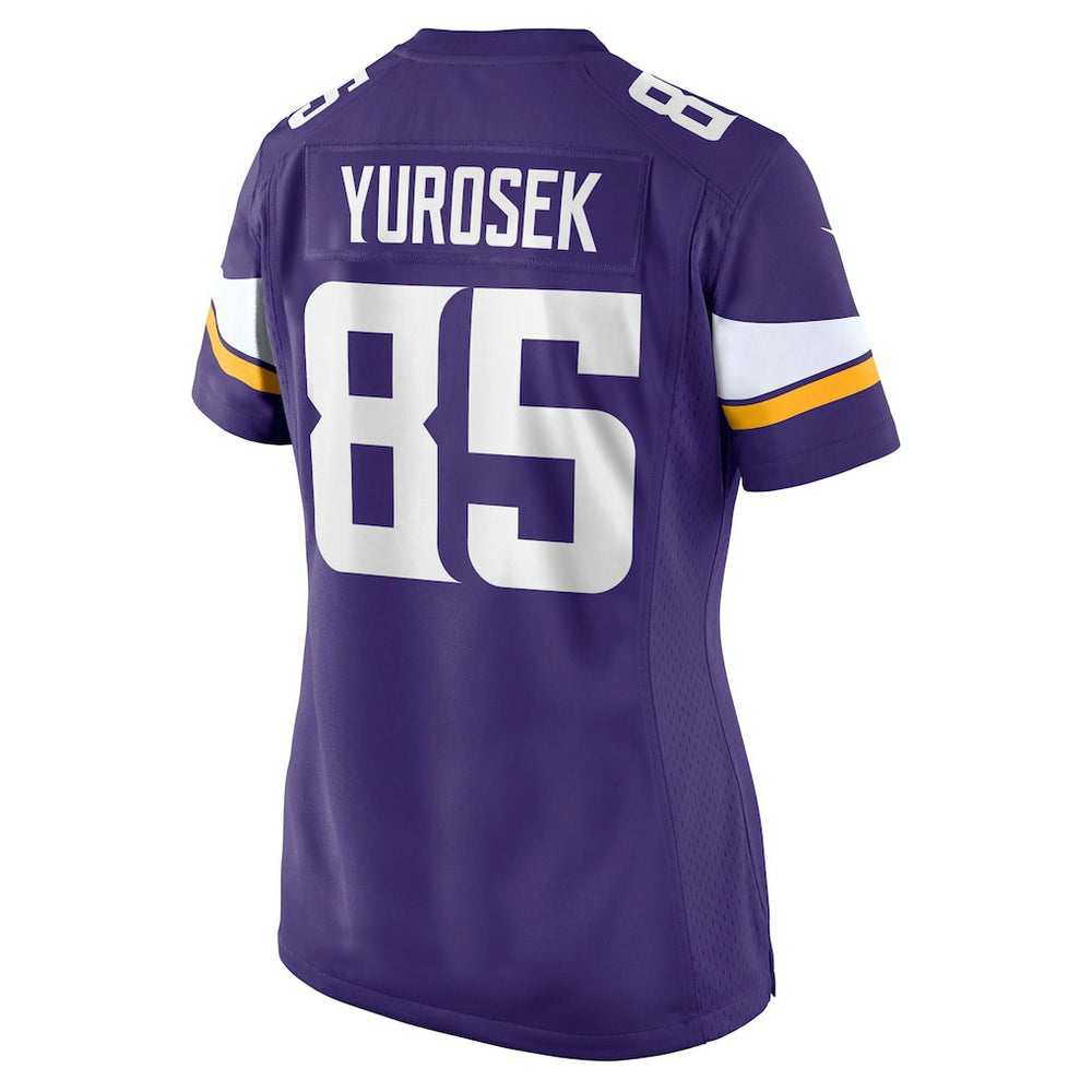 Nike Ben Yurosek Minnesota Vikings Women's Team Game Jersey Purple