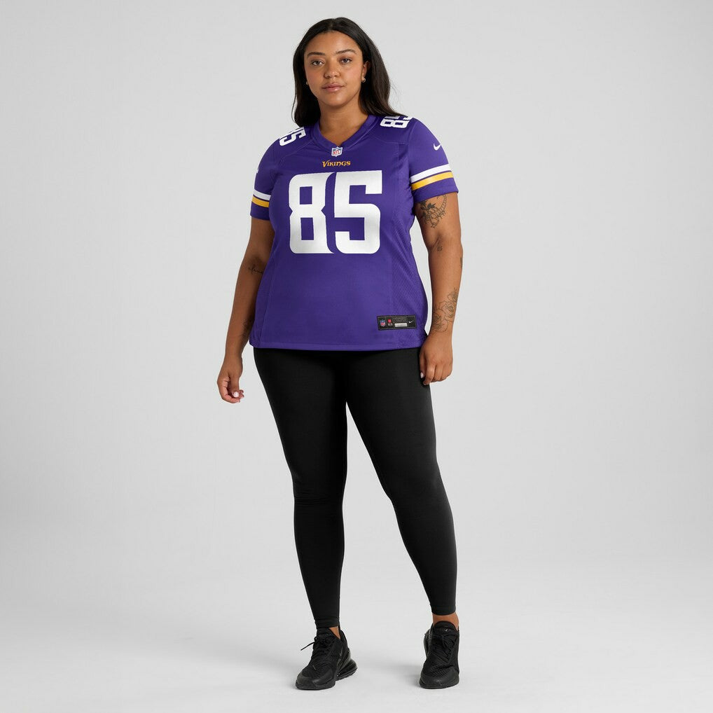 Nike Ben Yurosek Minnesota Vikings Women's Team Game Jersey Purple