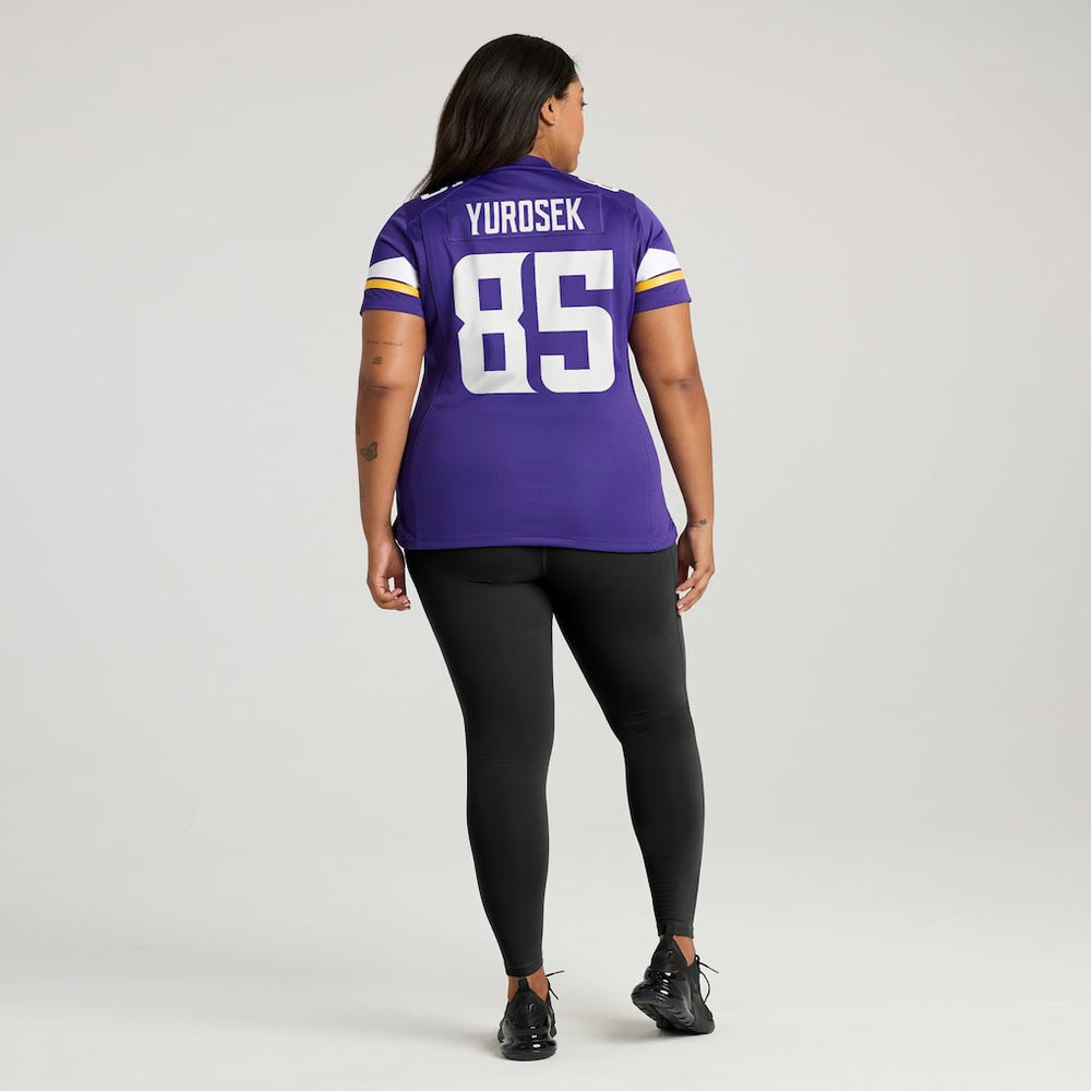 Nike Ben Yurosek Minnesota Vikings Women's Team Game Jersey Purple