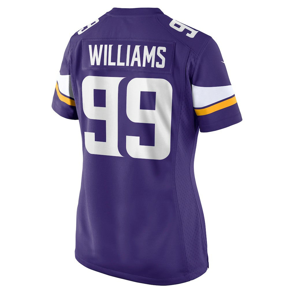 Nike Elijah Williams Minnesota Vikings Women's Team Game Jersey Purple