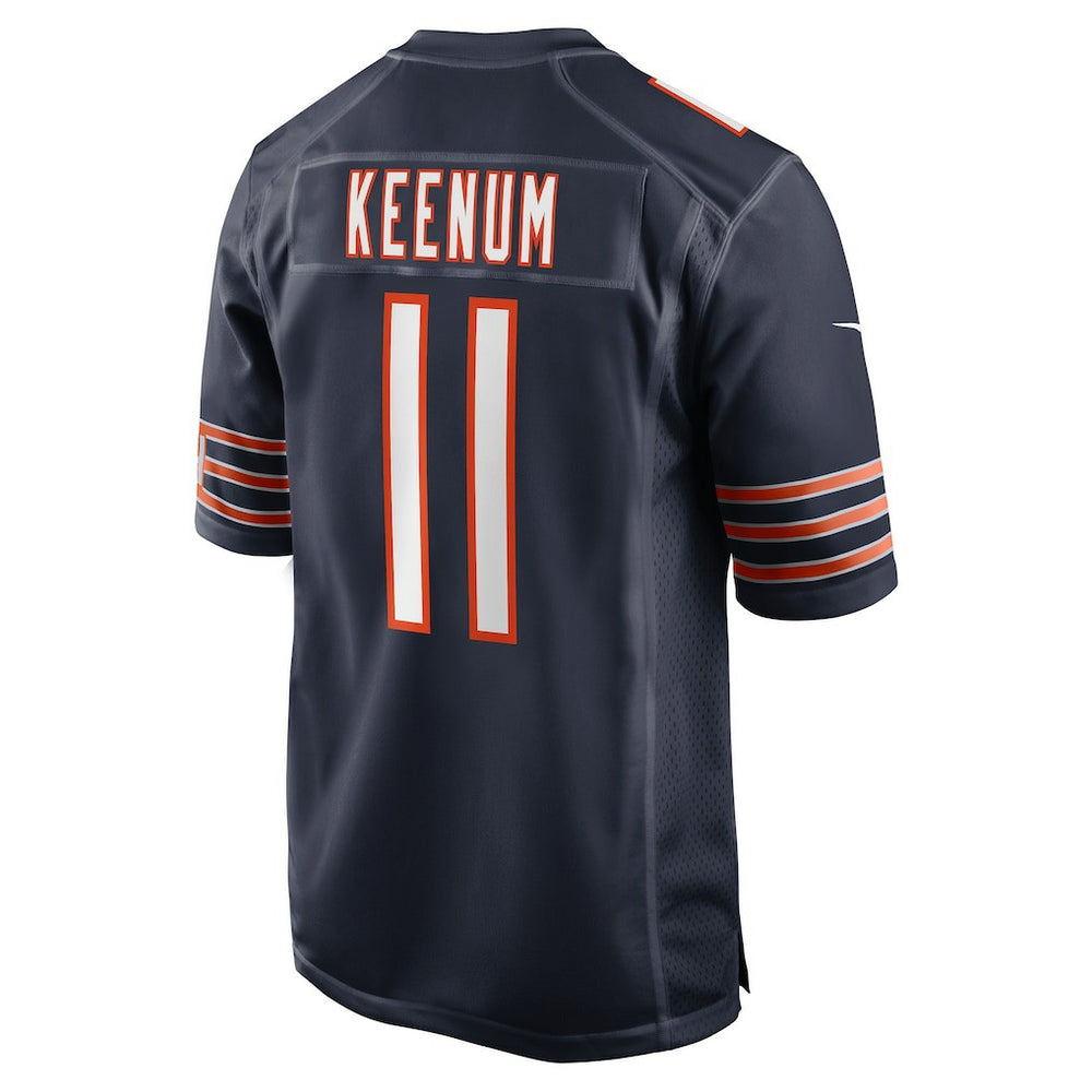 Nike Case Keenum Chicago Bears Team Game Jersey Navy