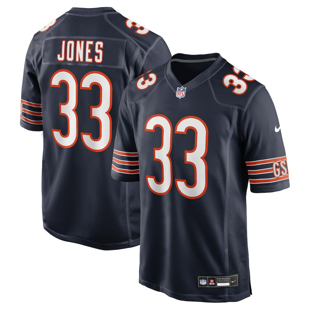 Nike Jaylon Jones Chicago Bears Team Game Jersey Navy