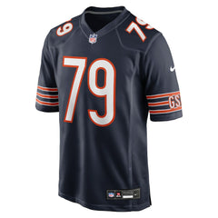 Nike Theo Benedet Chicago Bears Team Game Jersey Navy