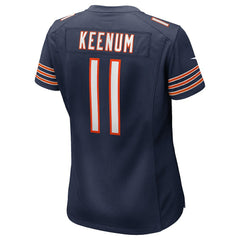 Nike Case Keenum Chicago Bears Women's Team Game Jersey Navy