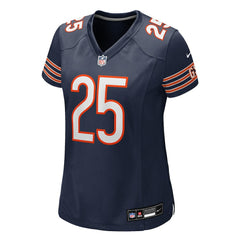 Nike Kyle Monangai Chicago Bears Women's Team Game Jersey Navy