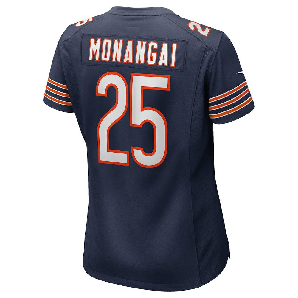 Nike Kyle Monangai Chicago Bears Women's Team Game Jersey Navy
