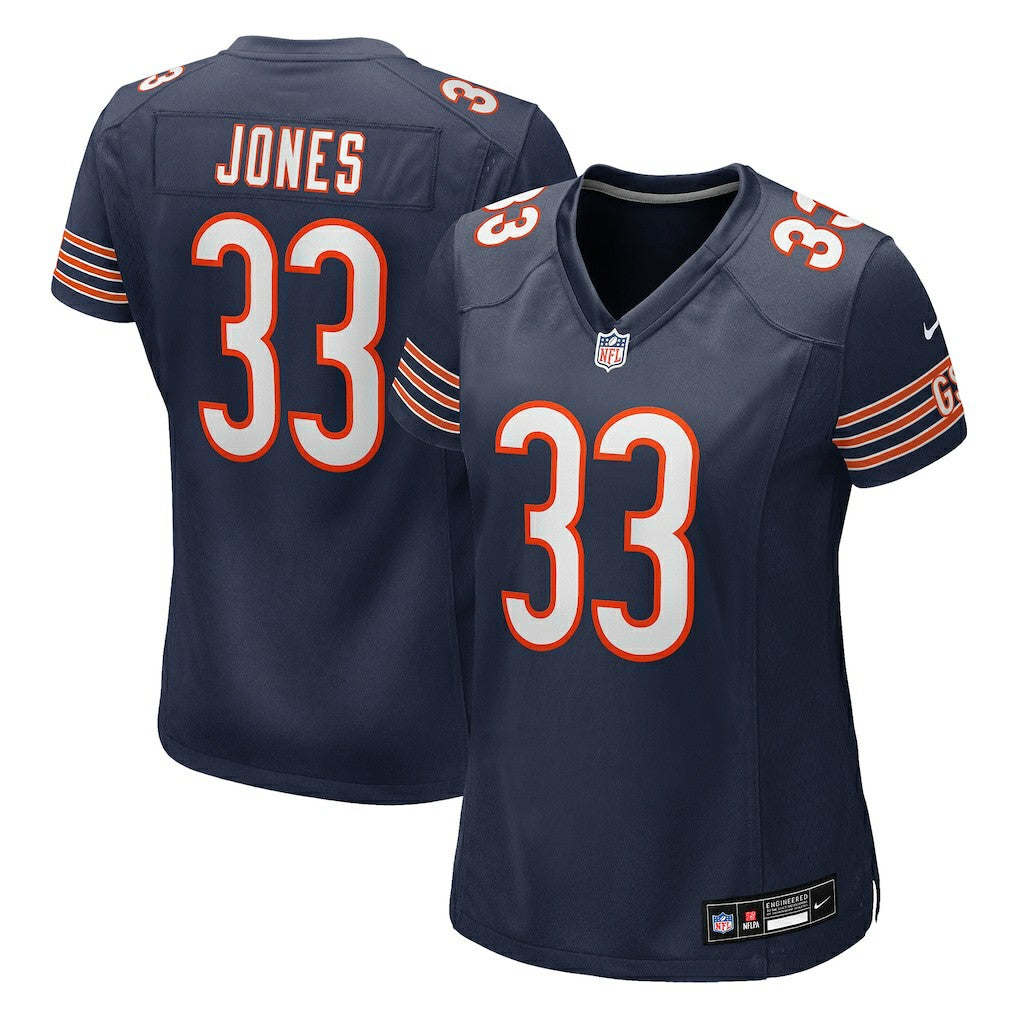Nike Jaylon Jones Chicago Bears Women's Team Game Jersey Navy