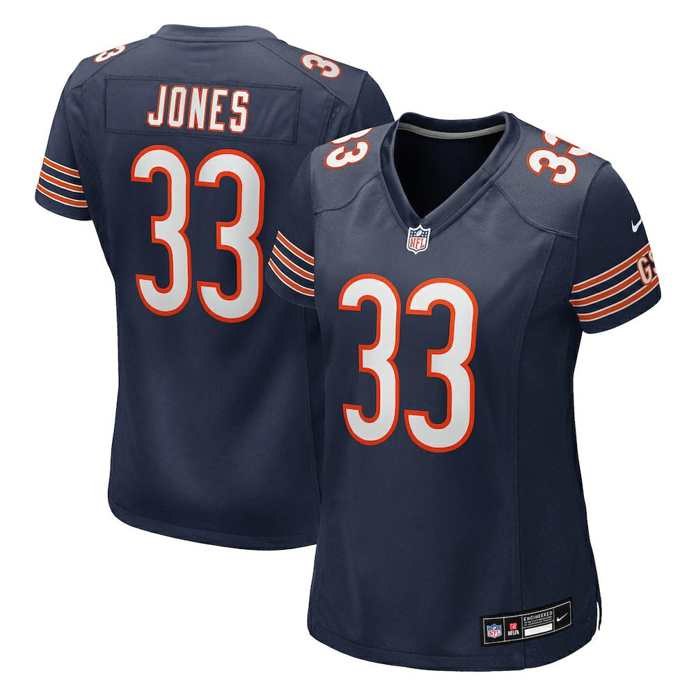 Nike Jaylon Jones Chicago Bears Women's Team Game Jersey Navy