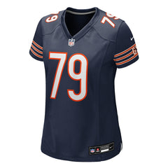Nike Theo Benedet Chicago Bears Women's Team Game Jersey Navy