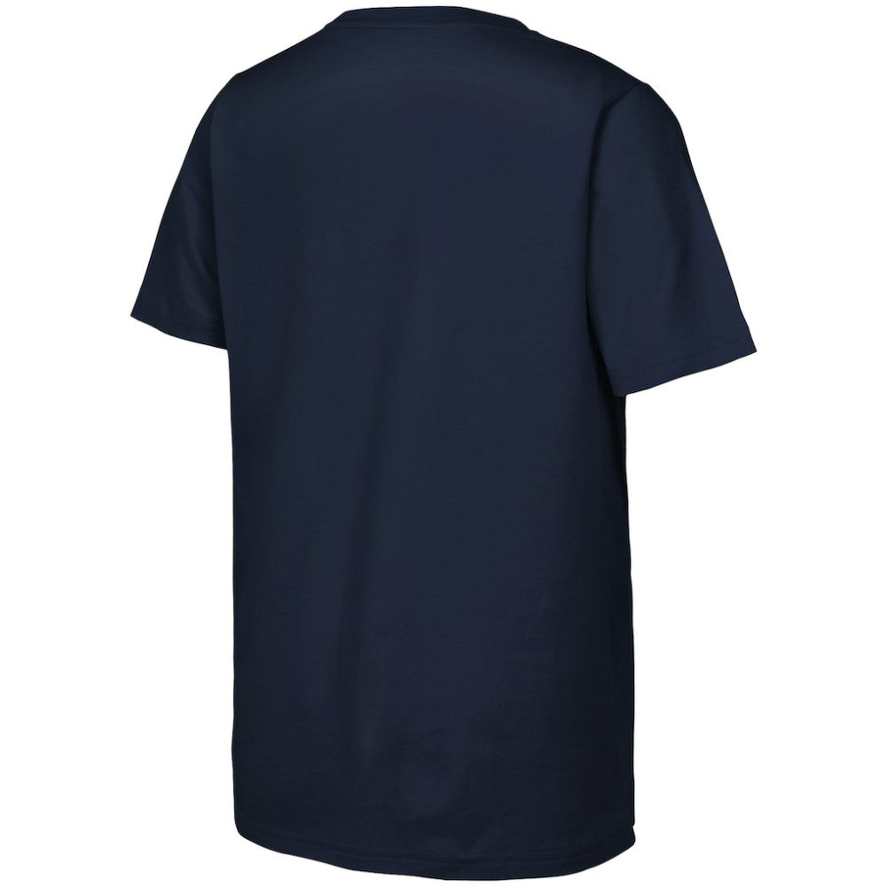 Detroit Tigers Fanatics Youth 2025 MLB Postseason Locker Room T-Shirt - Navy - Fanatics on Sale