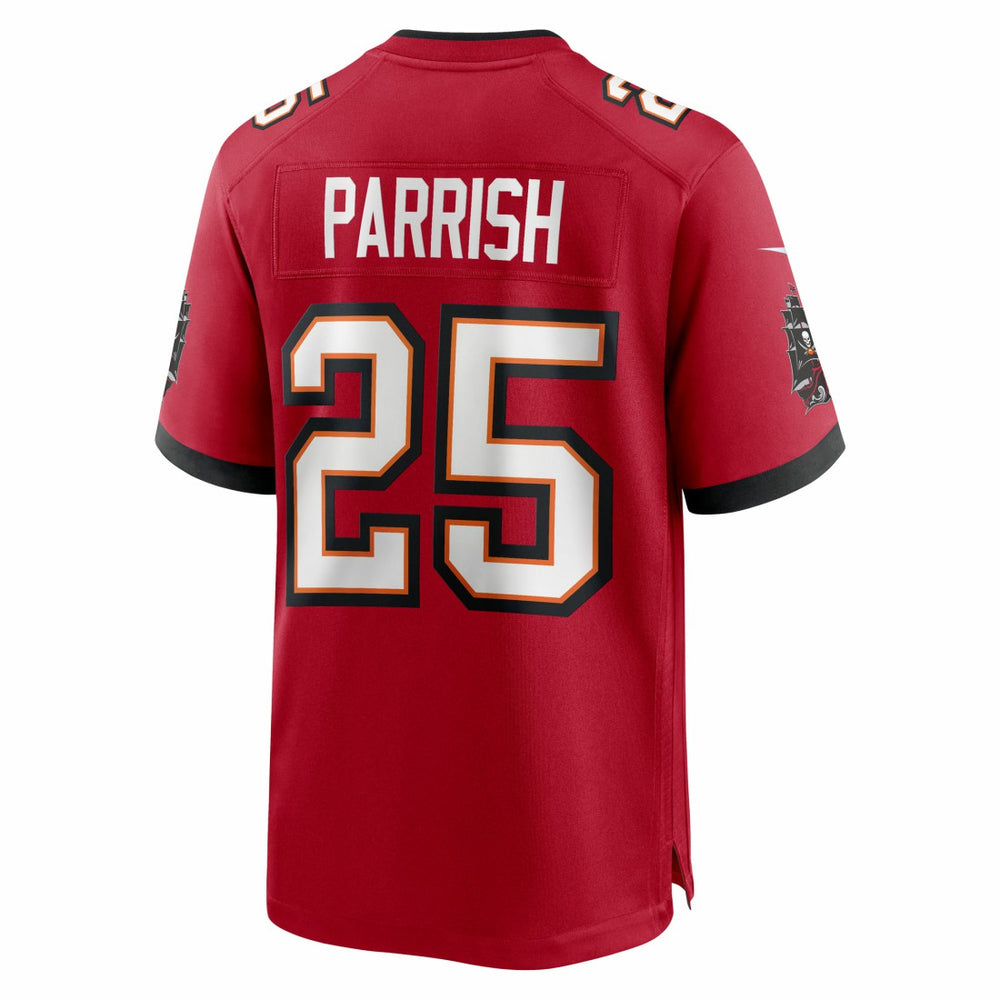 Nike Jacob Parrish Tampa Bay Buccaneers Team Game Jersey Red