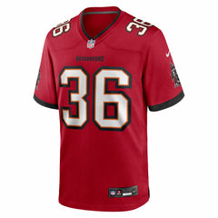 Nike JJ Roberts Tampa Bay Buccaneers Team Game Jersey Red