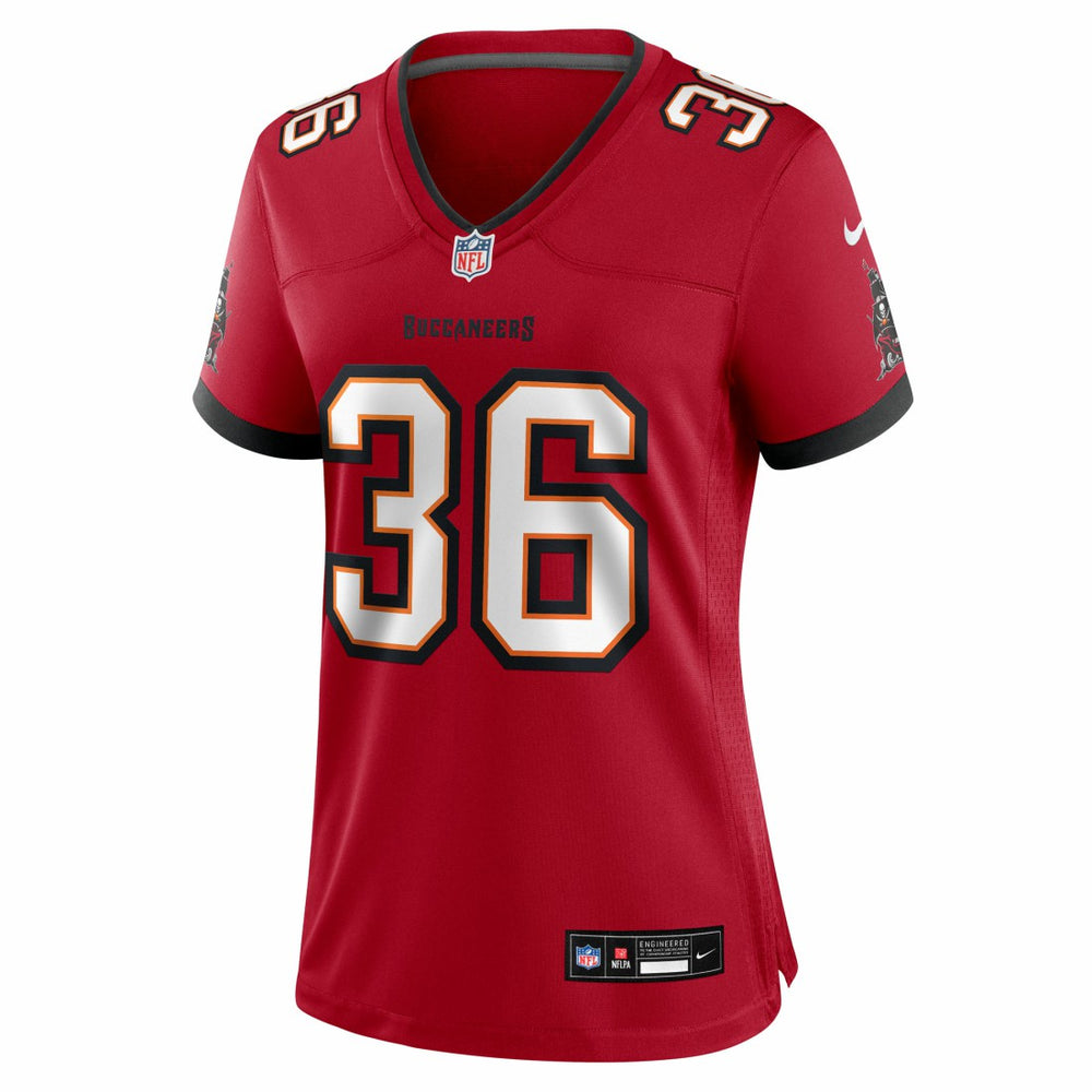 Nike JJ Roberts Tampa Bay Buccaneers Women's Team Game Jersey Red