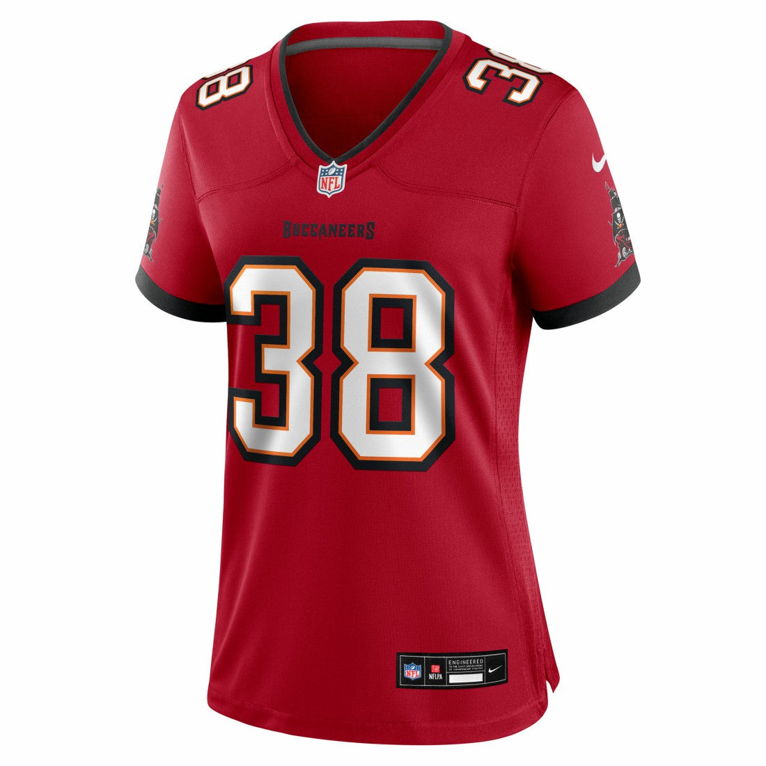 Nike Rashad Wisdom Tampa Bay Buccaneers Women's Team Game Jersey Red