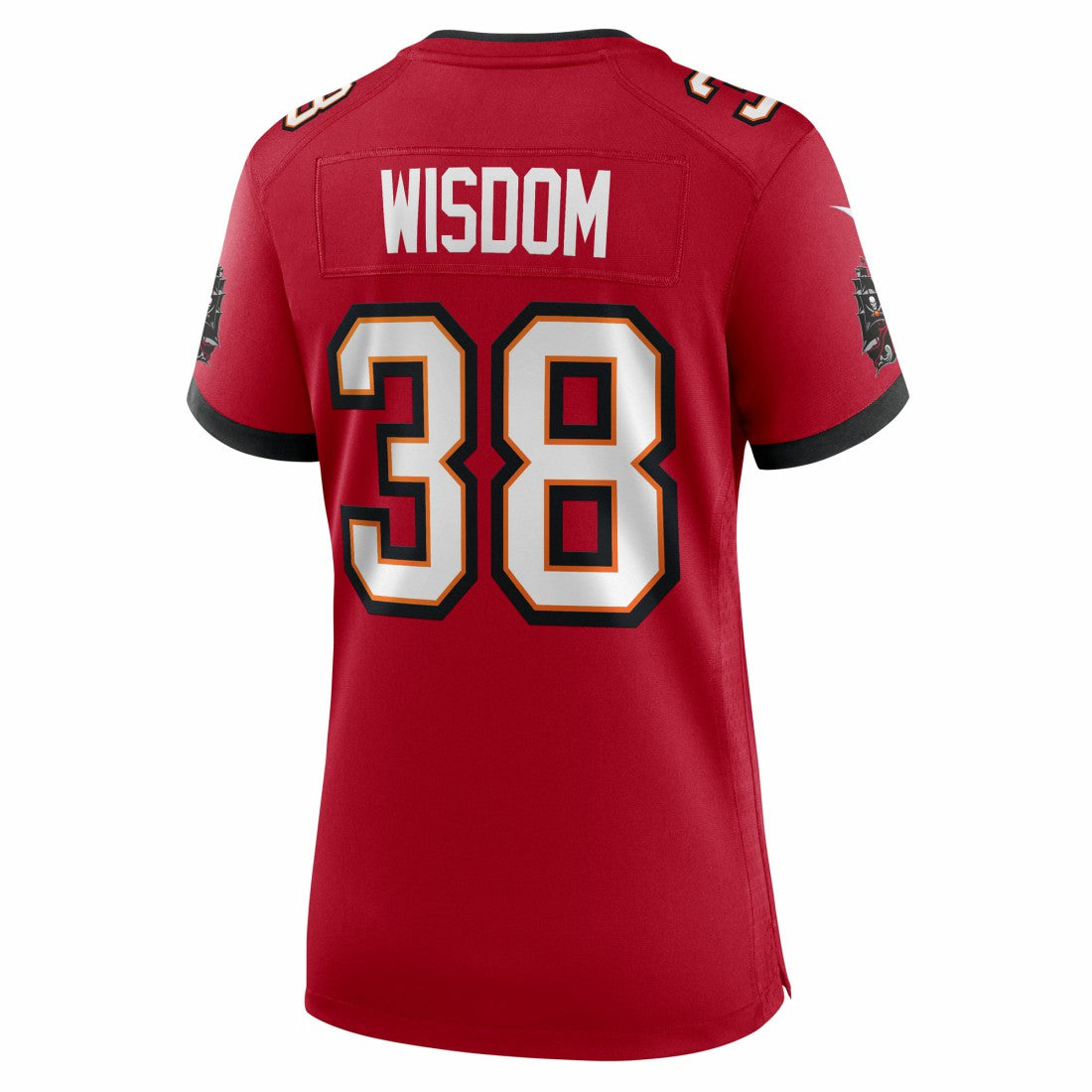 Nike Rashad Wisdom Tampa Bay Buccaneers Women's Team Game Jersey Red