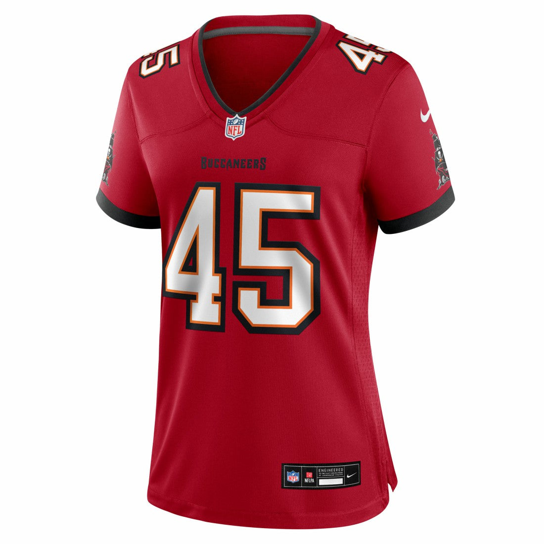 Nike Deion Jones Tampa Bay Buccaneers Women's Team Game Jersey Red