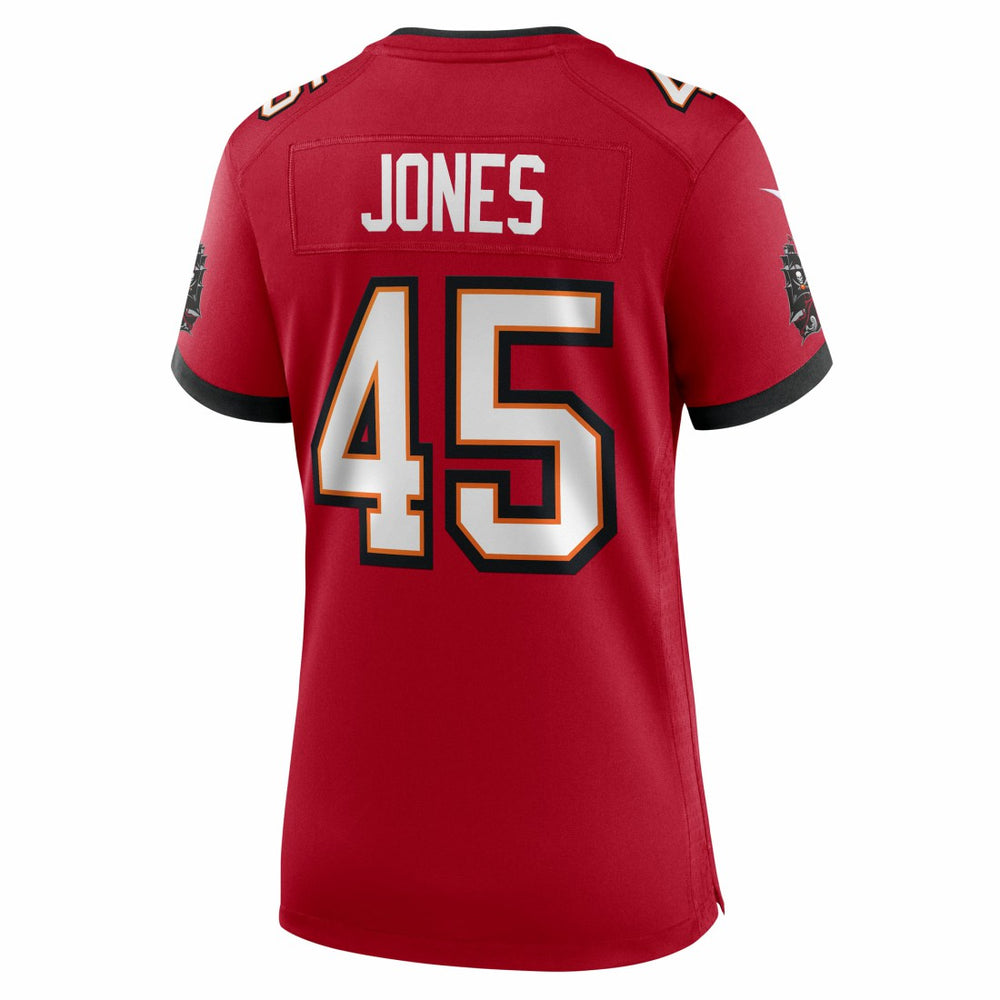 Nike Deion Jones Tampa Bay Buccaneers Women's Team Game Jersey Red