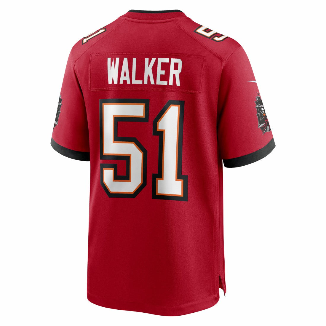 Nike David Walker Tampa Bay Buccaneers Team Game Jersey Red