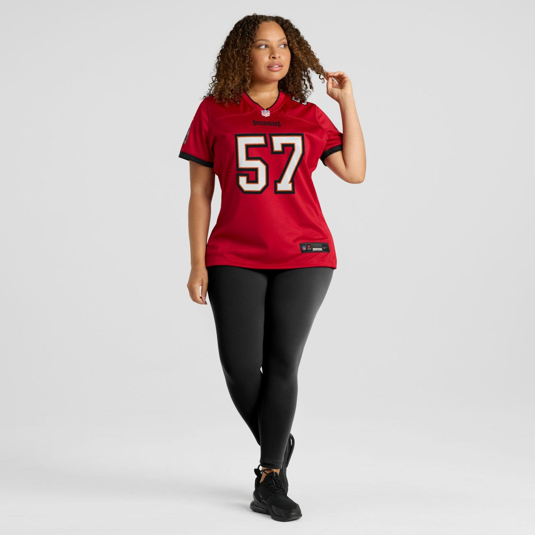 Nike John Bullock Tampa Bay Buccaneers Women's Team Game Jersey Red