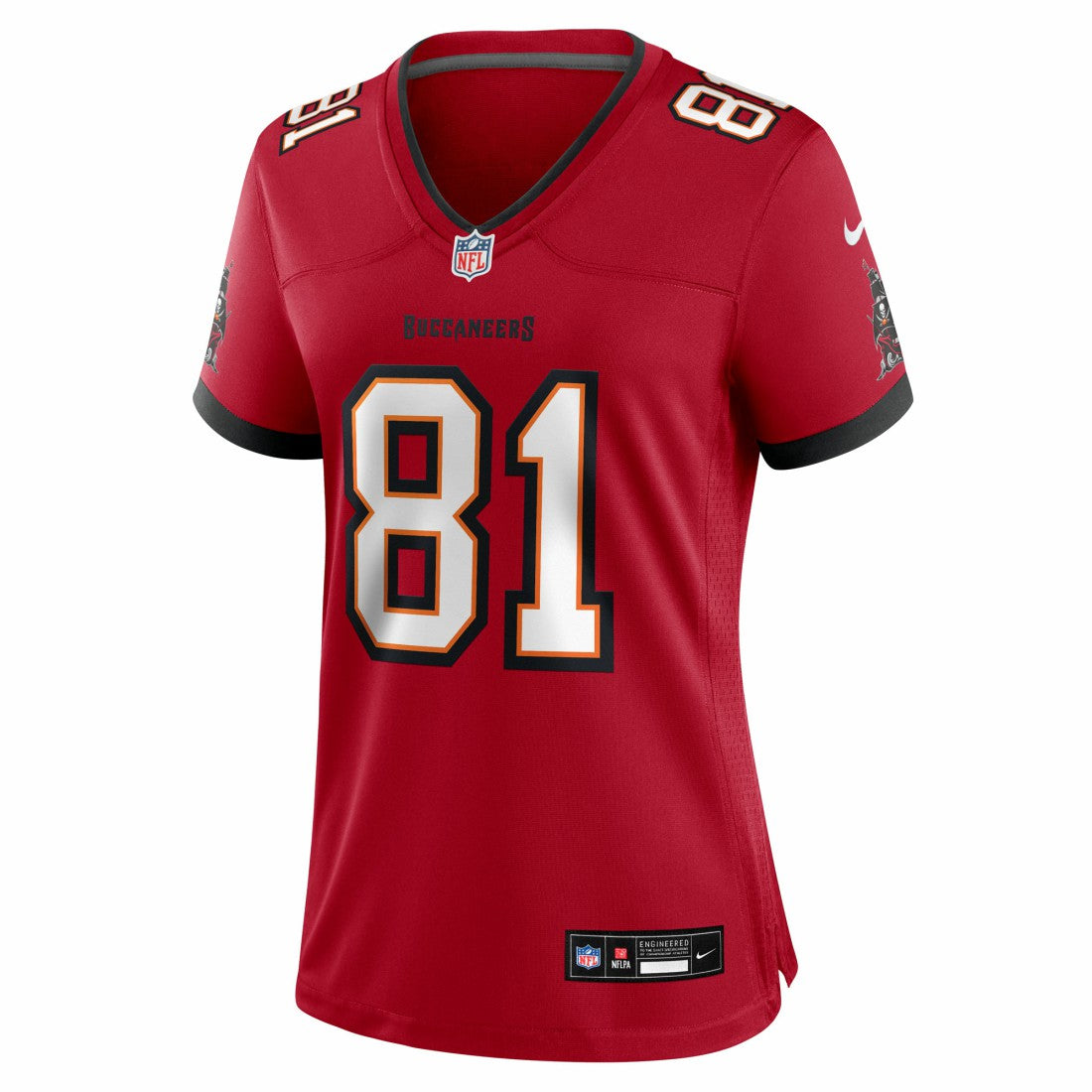 Nike Ryan Miller Tampa Bay Buccaneers Women's Team Game Jersey Red