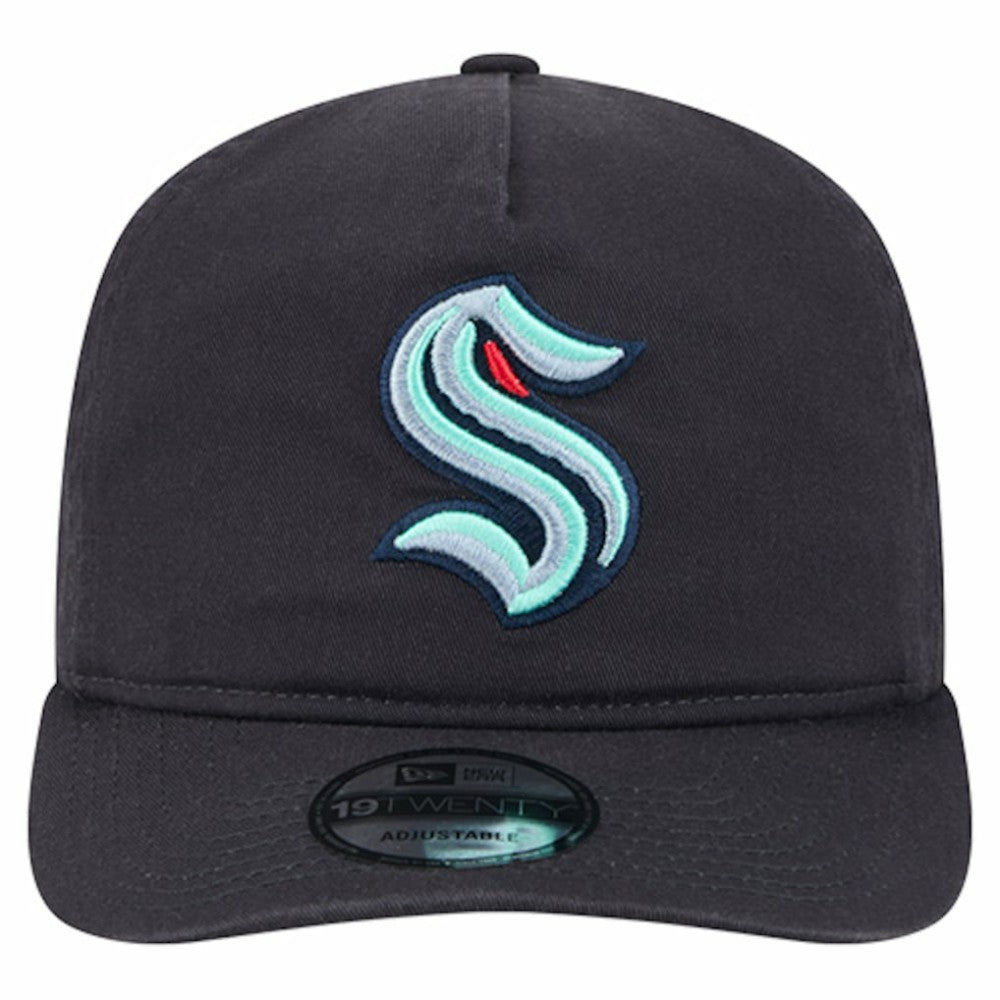 Seattle Kraken New Era 19TWENTY Adjustable Hat - Deep Sea Blue - NHL 203446819