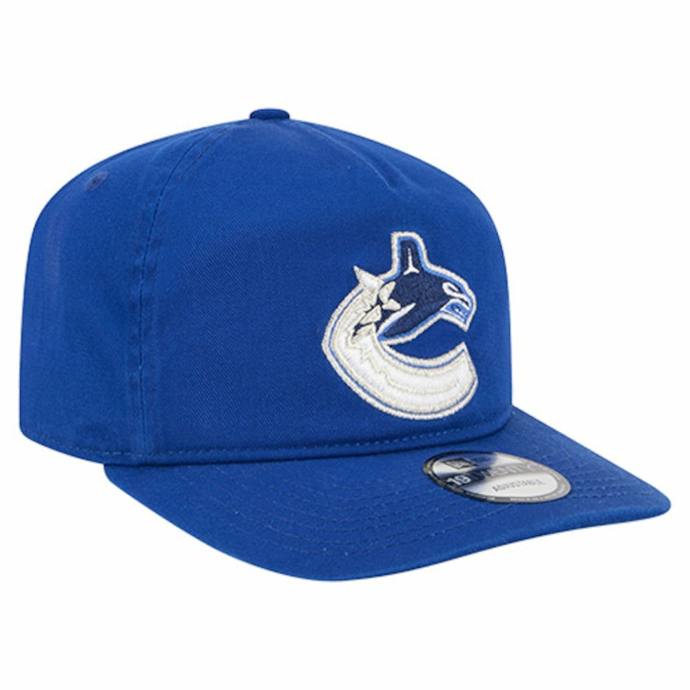 Vancouver Canucks New Era 19TWENTY Adjustable Hat - Blue - NHL 203446827
