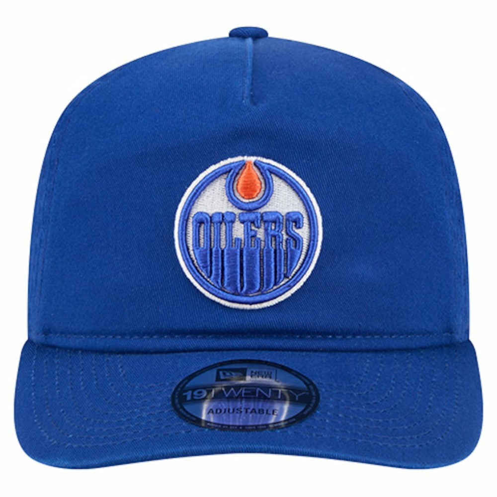 Edmonton Oilers New Era 19TWENTY Adjustable Hat - Royal - NHL 203446843