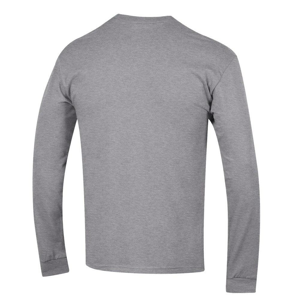 Dallas Cowboys Champion Seal Long Sleeve T-Shirt Heather Gray
