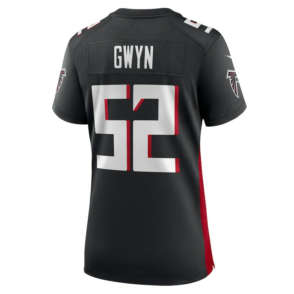 Nike Jovaughn Gwyn Atlanta Falcons Women's Team Game Jersey Black