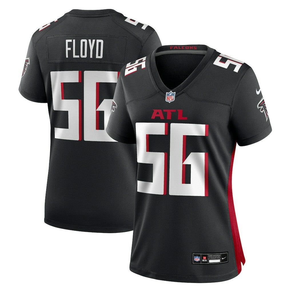 Nike Leonard Floyd Atlanta Falcons Women's Team Game Jersey Black