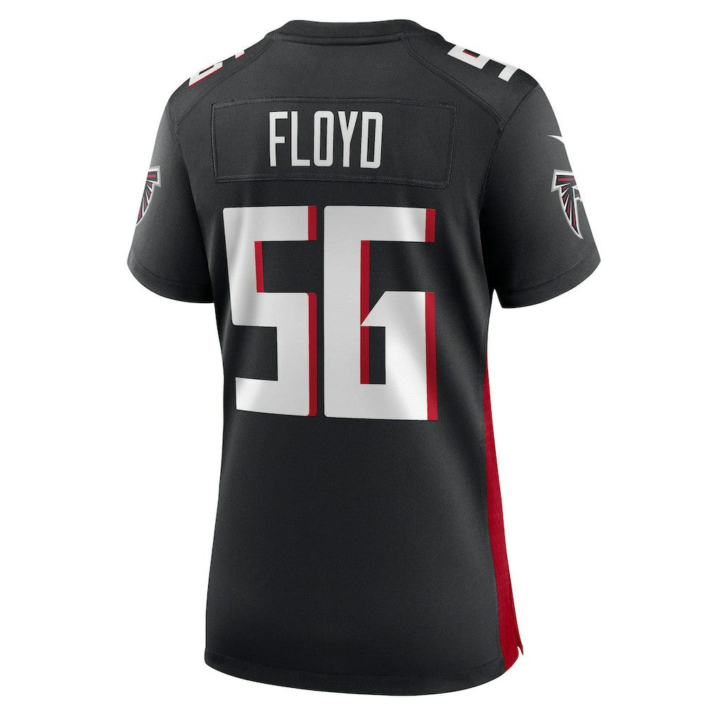 Nike Leonard Floyd Atlanta Falcons Women's Team Game Jersey Black