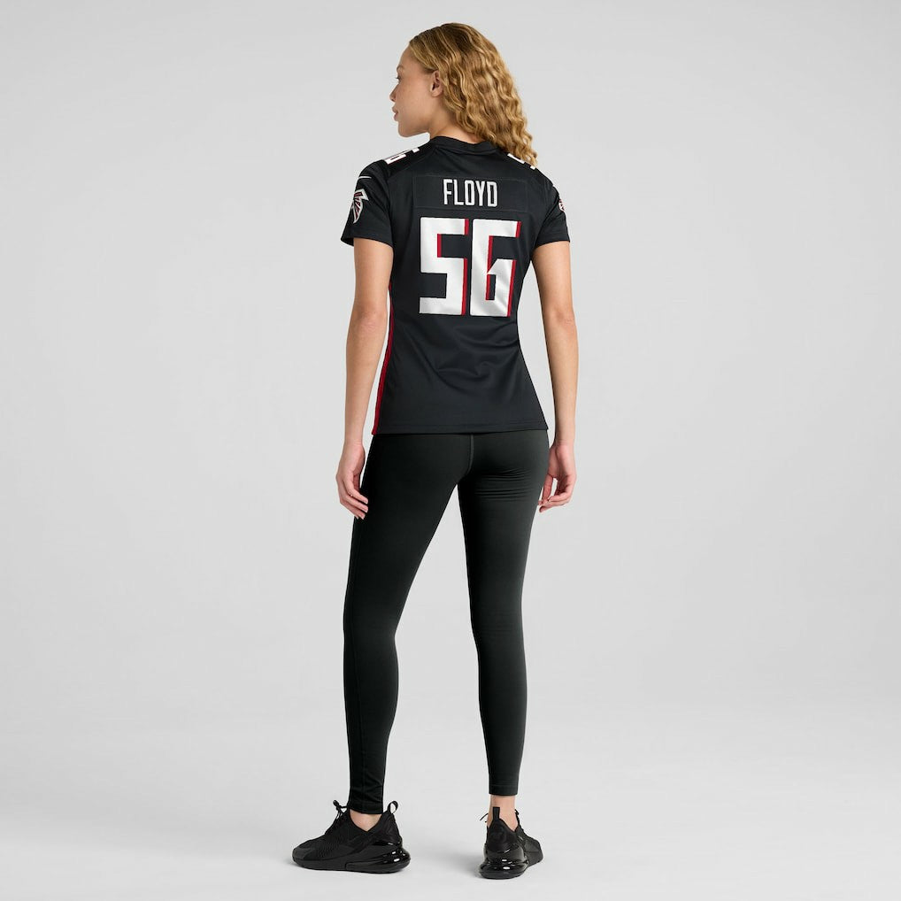 Nike Leonard Floyd Atlanta Falcons Women's Team Game Jersey Black