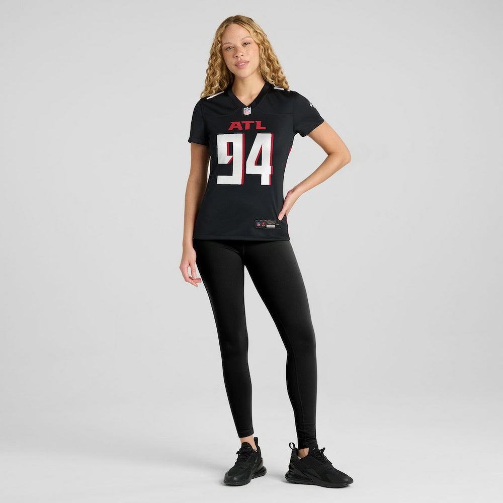 Nike LaCale London Atlanta Falcons Women's Team Game Jersey Black