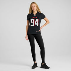 Nike LaCale London Atlanta Falcons Women's Team Game Jersey Black