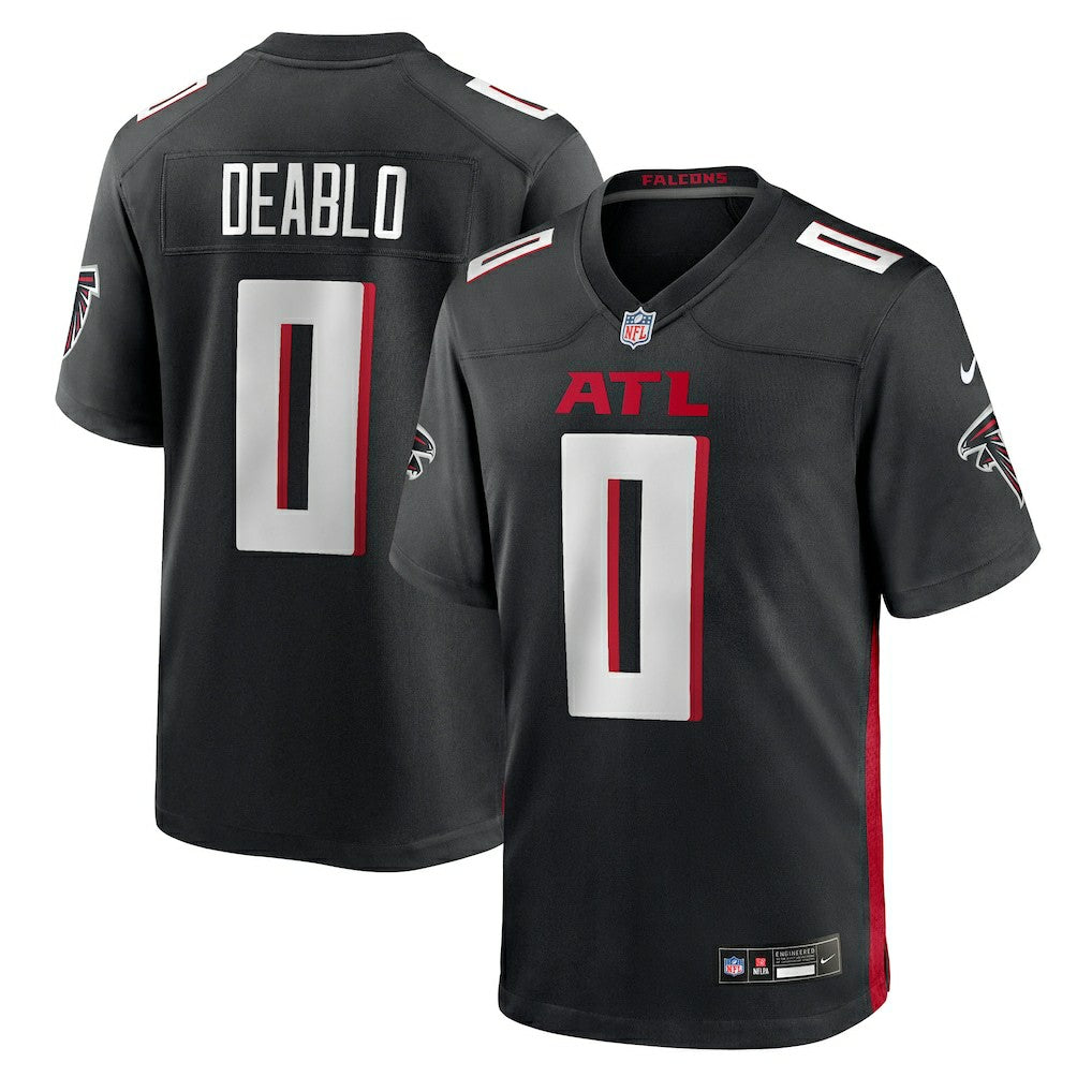 Nike Divine Deablo Atlanta Falcons Team Game Jersey Black