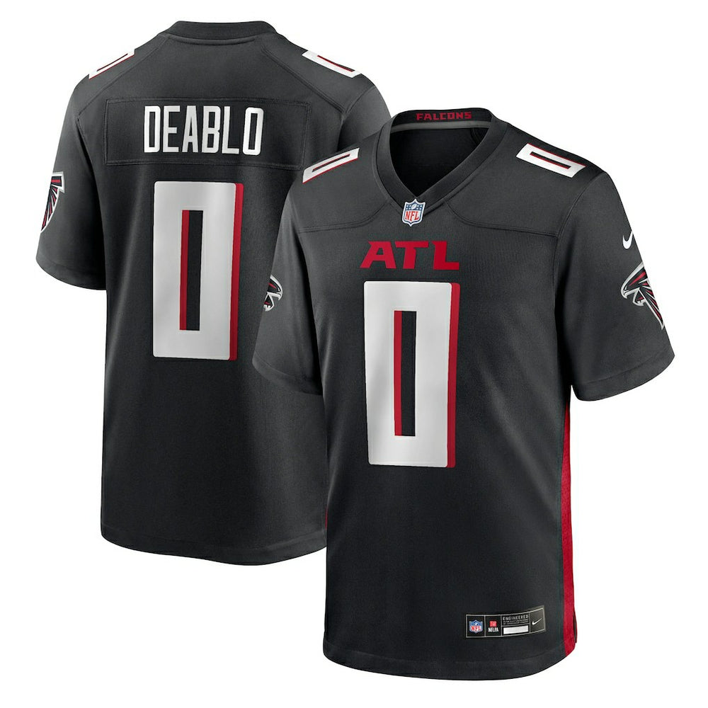 Nike Divine Deablo Atlanta Falcons Team Game Jersey Black