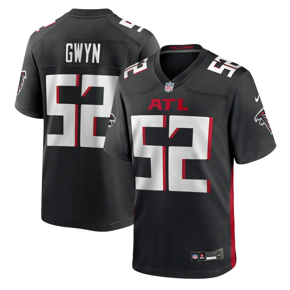 Nike Jovaughn Gwyn Atlanta Falcons Team Game Jersey Black