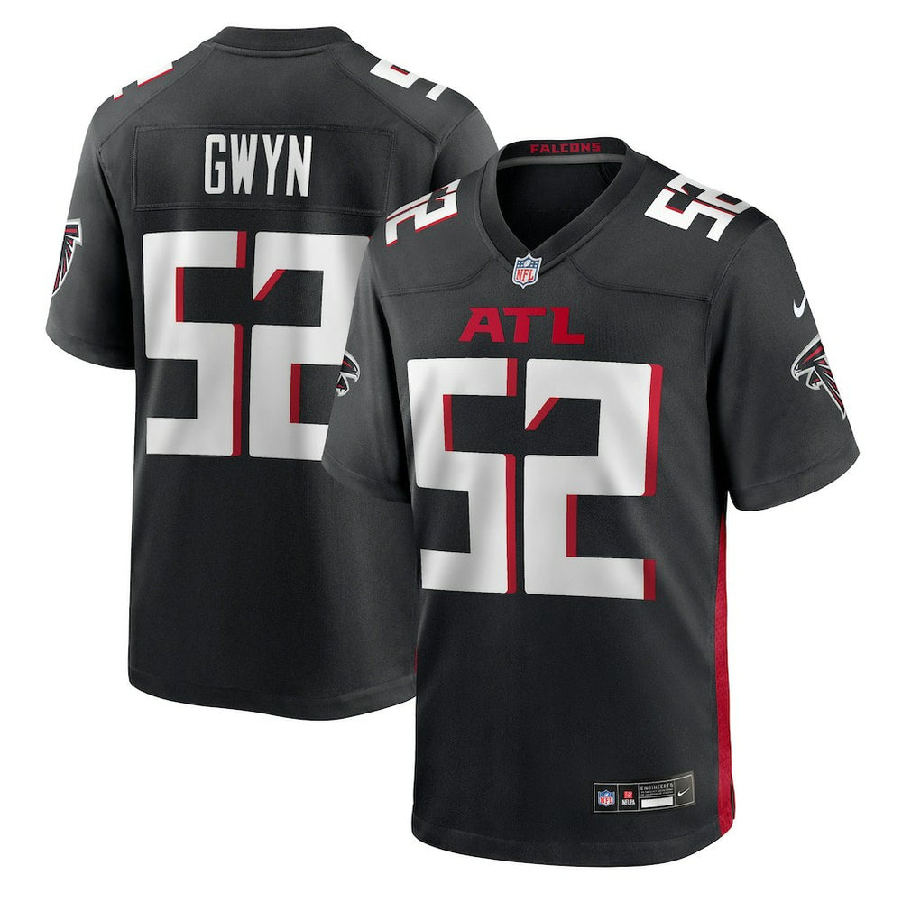 Nike Jovaughn Gwyn Atlanta Falcons Team Game Jersey Black